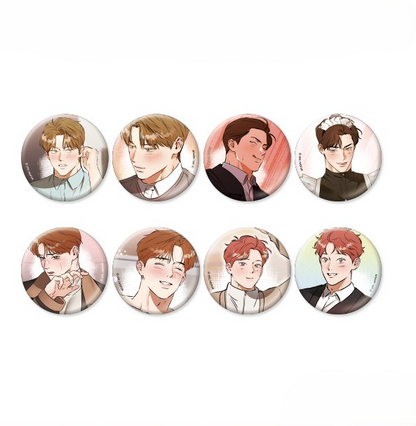 Author Sita Exhibition POP-UP Random Blind Tear Can Badges (8 Types)