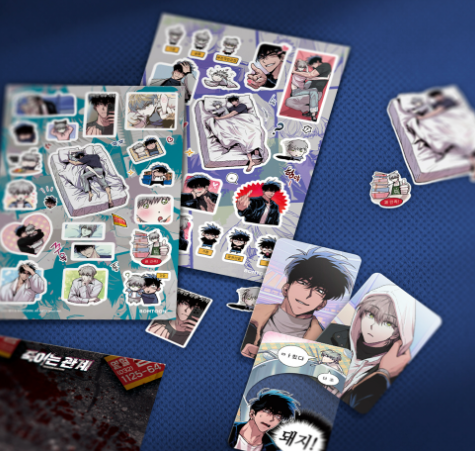 Kill Me If You Can Sticker Set