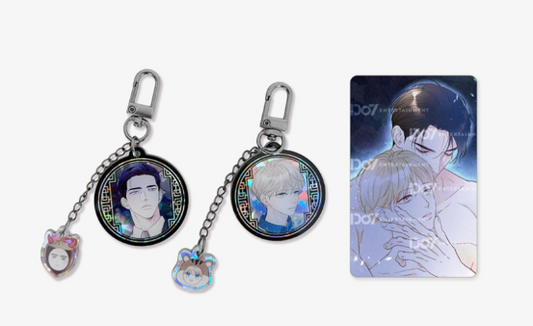 Tale of a Villain  Mother-of-Pearl Keyring 2-Piece Set