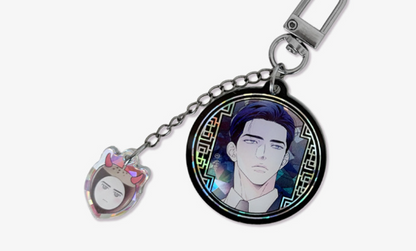 Tale of a Villain  Mother-of-Pearl Keyring 2-Piece Set