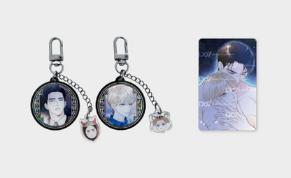 Tale of a Villain  Mother-of-Pearl Keyring 2-Piece Set