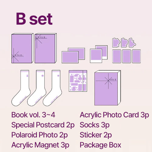 [Pre-order][Tumblbug] Our Sunny Days Vol. 3-4 (Korean)