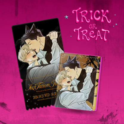 [TRICK OR TREAT] The Dangerous Convenience Store Layered Acrylic Block + Ticket-Style Photocard