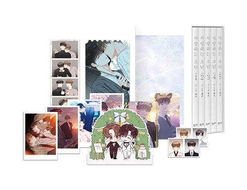 [BOOK] Lover Boy Vol 1-5 Box Set Limited (Korean Version)