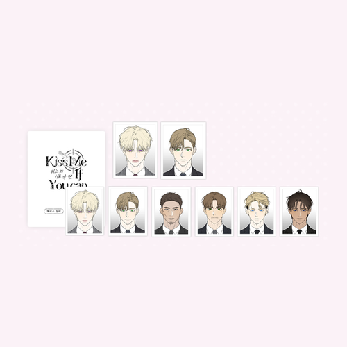 [KISS X DESIRE LAND POP-UP] Kiss Me If You Can ID Photo Set