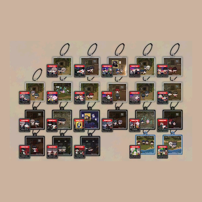 [Special Pop-up] Horror House Ending Random Keyring Ver.A (22 Type)