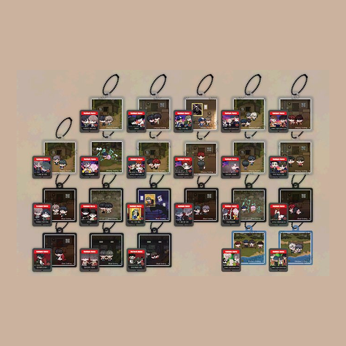 [Special Pop-up] Horror House Ending Random Keyring Ver.A (22 Type)
