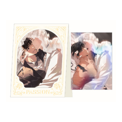PASSION BOUTONNIERE'S VOW Lenticular Postcard & Frame Stand Set