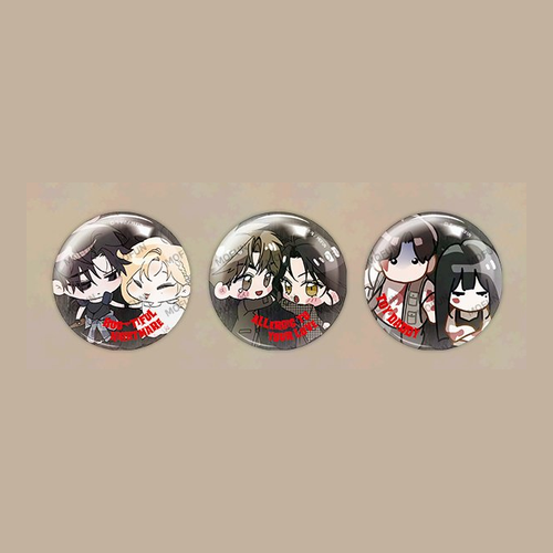 [Special Pop-up] Horror House Random Can Badge Ver.B (3 Type)