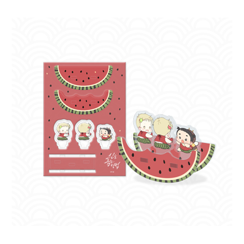[Pre-order] The Sacred Serpent's Seduction Three Siblings Watermelon Acrylic Diorama
