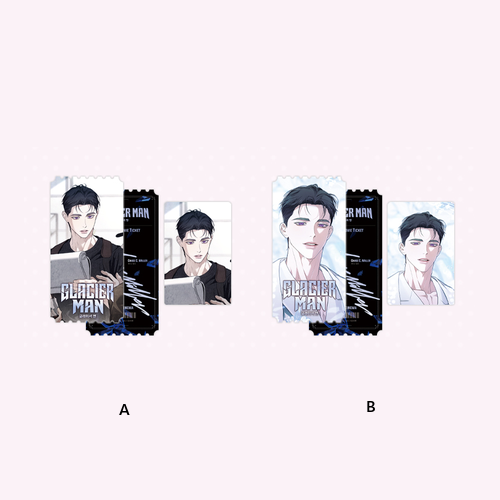 [KISS X DESIRE LAND POP-UP] Kiss Me If You Can Glacier Man Special Bookmark Ticket