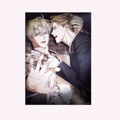 [KISS X DESIRE LAND POP-UP] Kiss Me If You Can A4 Poster (Single-sided)