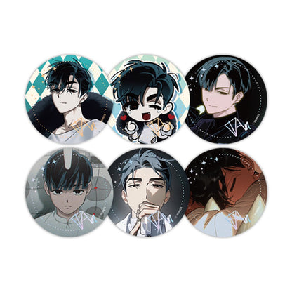 ALIEN STAGE IVAN act.IV Random Sign Pin Button