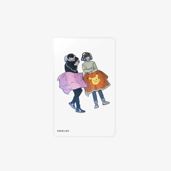 Dead Man Switch Transparent Photo Card
