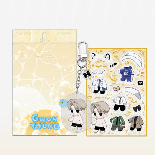 10 years (ten years) Gwon Young Acrylic Keyring