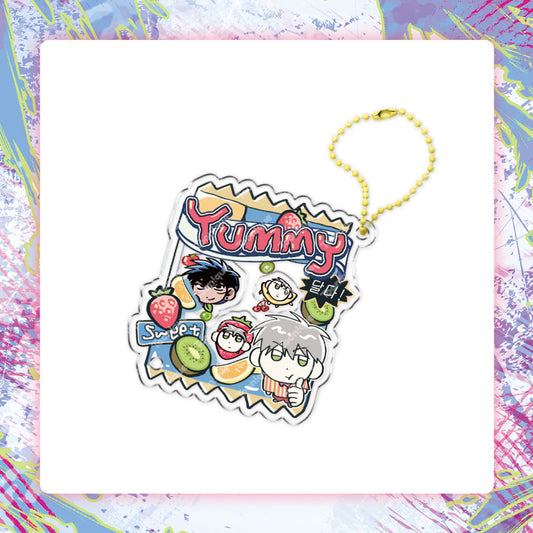 Kill Me If You Can Shaker Keychain