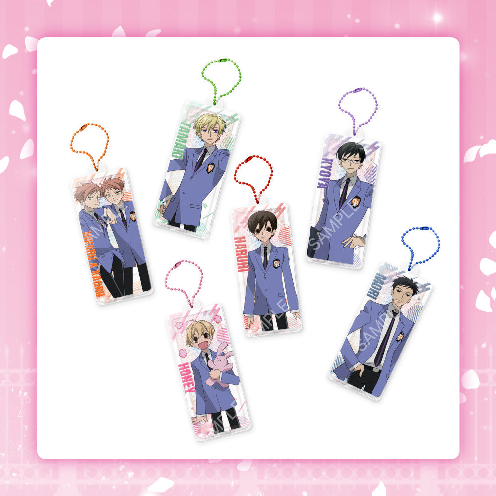 Ouran High School Social Club - Glitter Acrylic Keyring