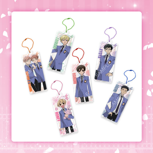 Ouran High School Social Club - Glitter Acrylic Keyring