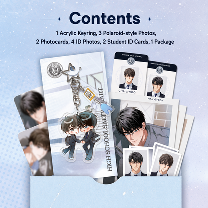 High School Salty Heart Memory Package