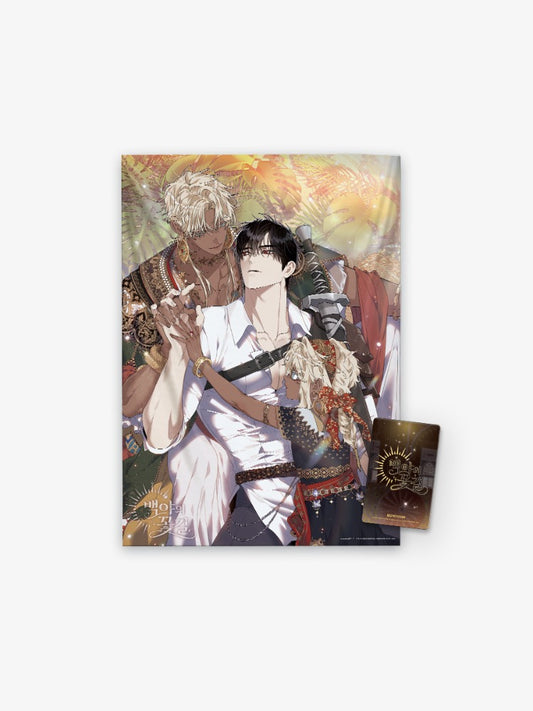 [Regular/Pre-order] Blossoms of the White Night Chiffon Fabric Poster