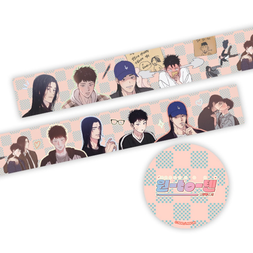 1 to 10 Washi Tape