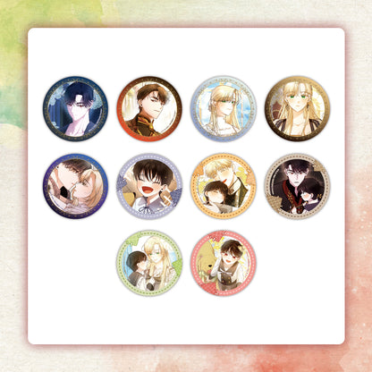 How to Hide the Emperor's Child - Illustration Can Badge