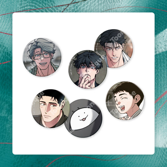 [Pre-order] Swallow You Whole Can Badge Set