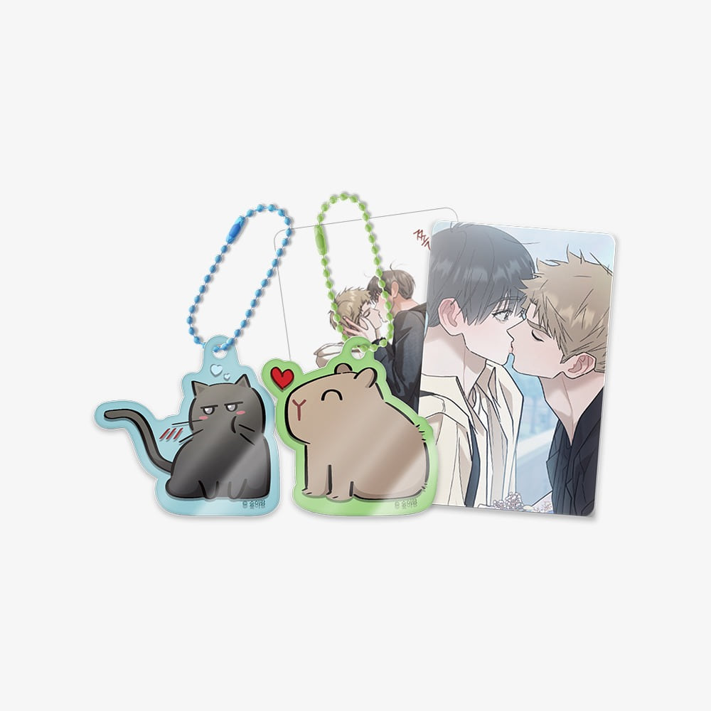 Red Thread Quest Kiss Magnetic Acrylic Keychain