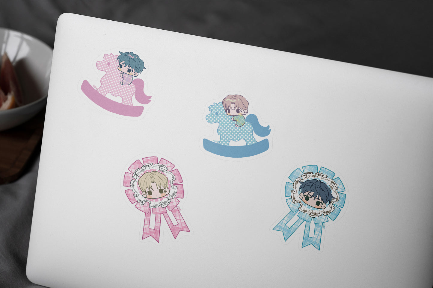 Pond Where Flowers  Big Cut-Out Sticker