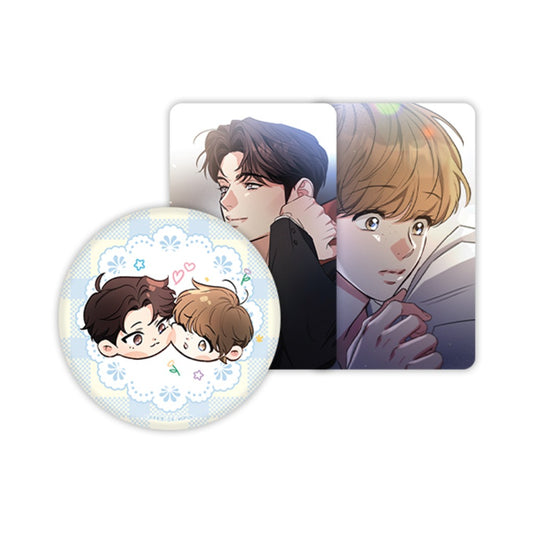 [Pre-order] Love History Caused By Willful Negligence Mirror Button Set