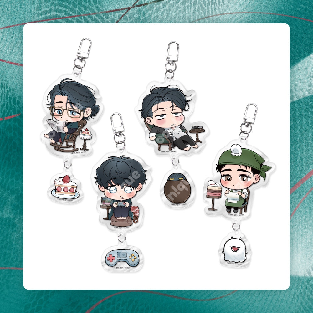 [Pre-order] Swallow You Whole Acrylic Keychain