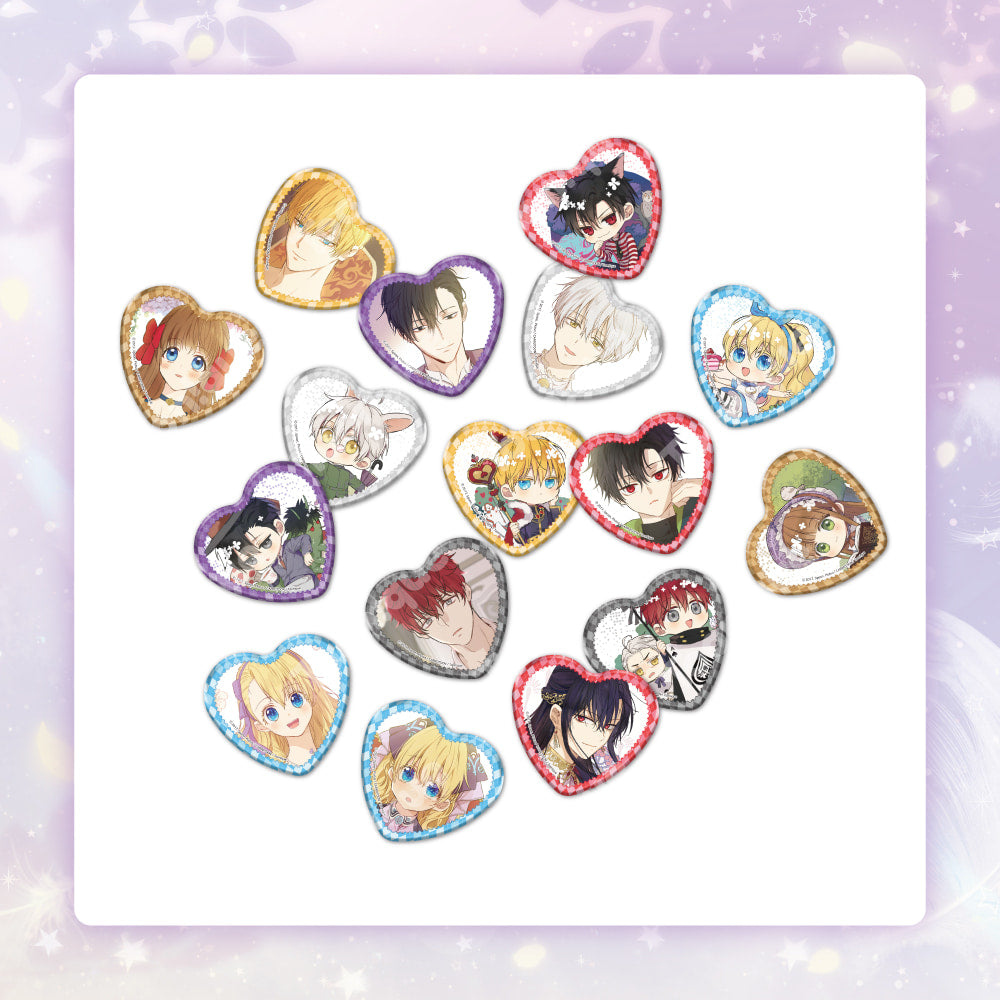 Who Made Me A Princess Heart Can Badge (Random)
