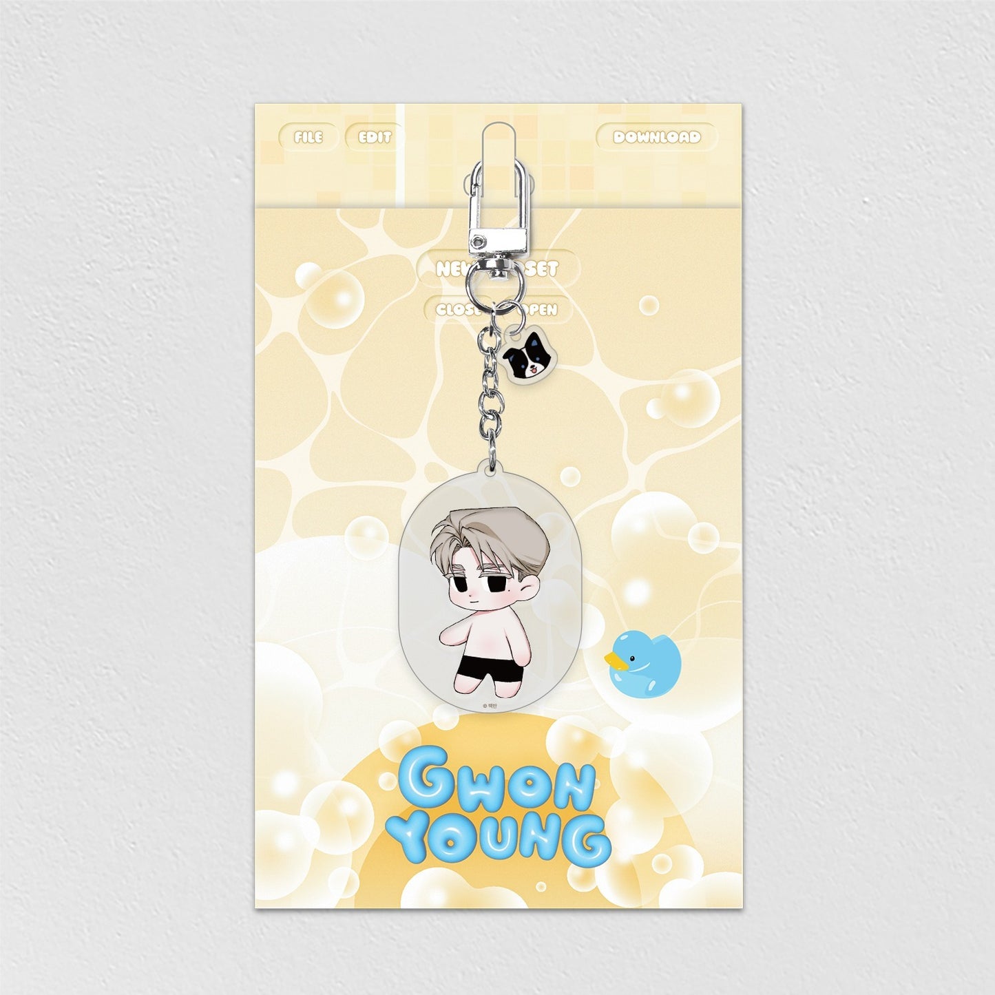 10 years (ten years) Gwon Young Acrylic Keyring