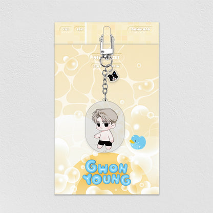 10 years (ten years) Gwon Young Acrylic Keyring