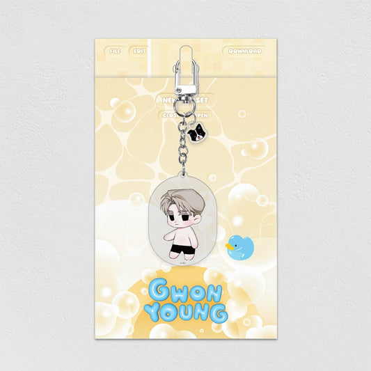 10 years (ten years) Gwon Young Acrylic Keyring