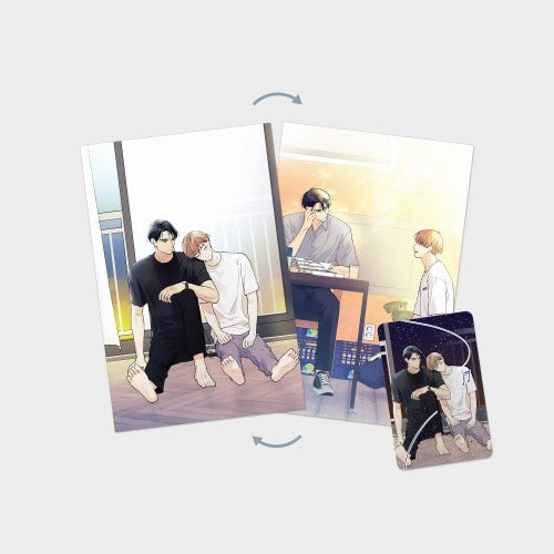Love on Hold Lenticular Post Card Set