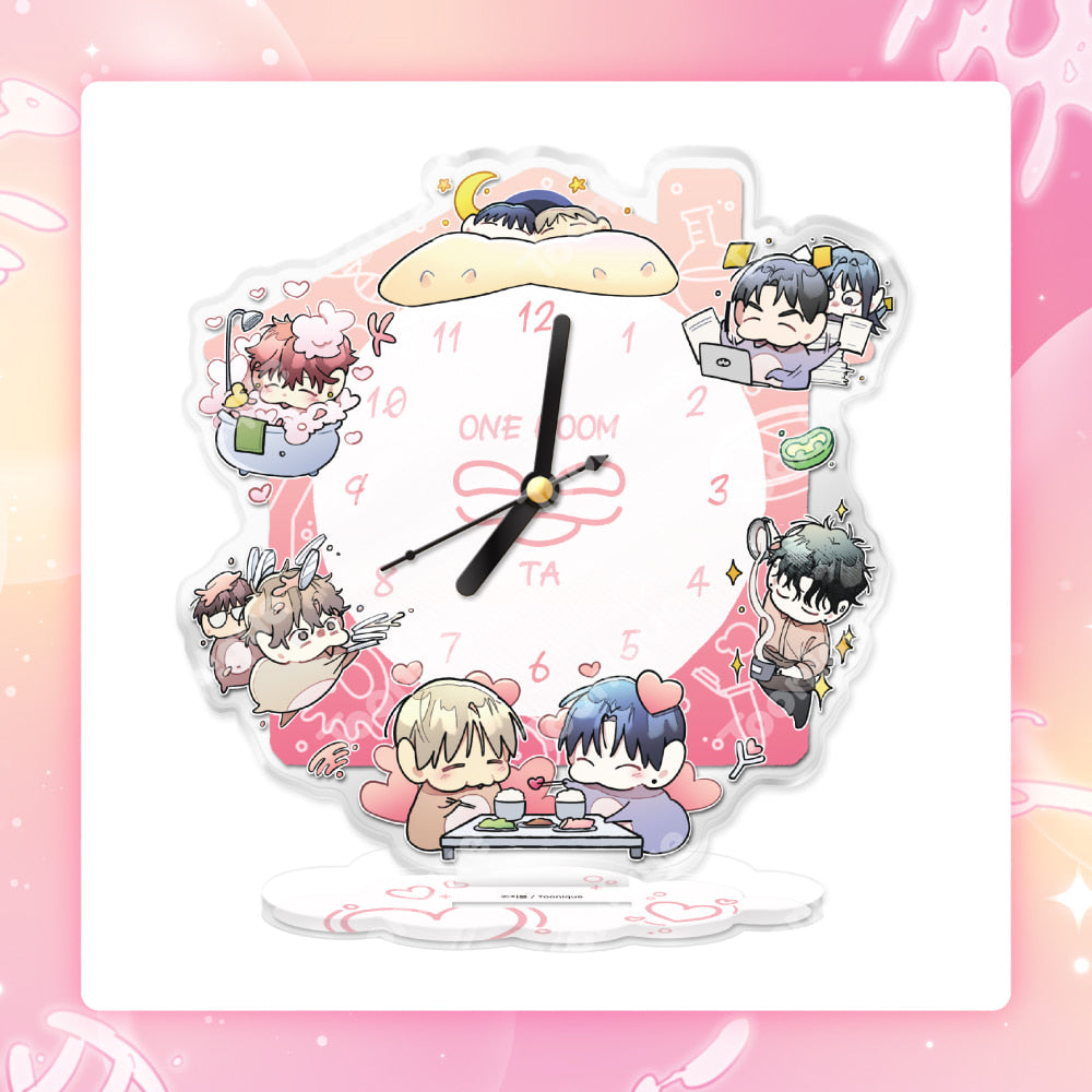 One Room TA Acrylic Clock Stand