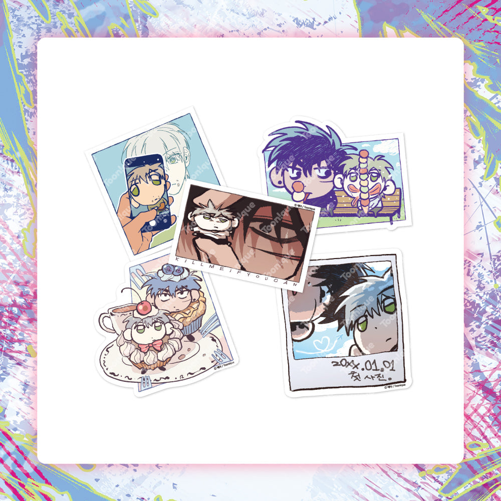 Kill Me If You Can Sticker Set