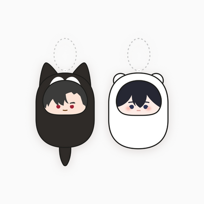 [Pre-order] Rainbow City  Plush Keyring