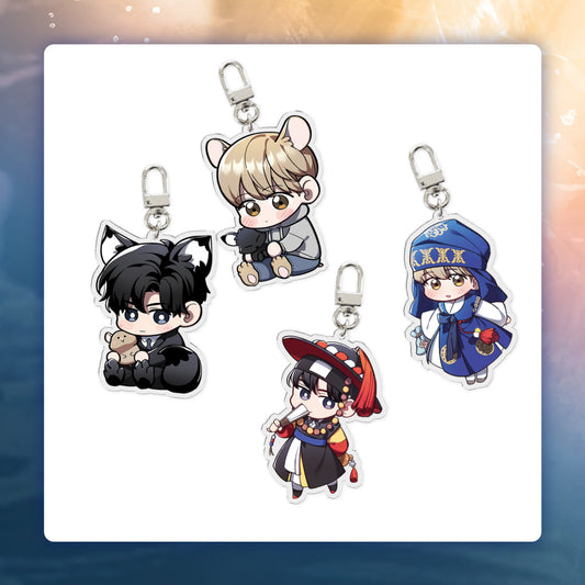 Traces of the Sun SD Acrylic Keyring