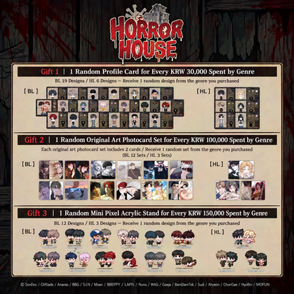 [Special Pop-up] Horror House Save Point Paper Incense Ver.B