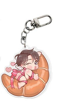 Honey Bear Acrylic Keychain