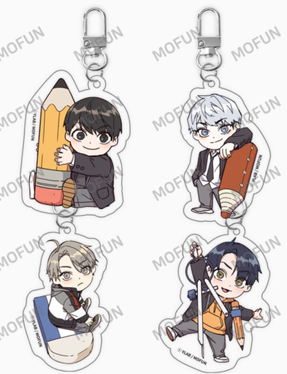 Study Group Acrylic Keyring