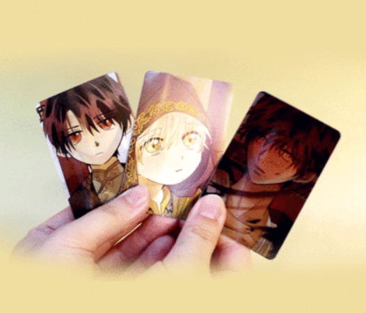 Where the Dragon's Rain Falls - Lenticular Photo Card SET