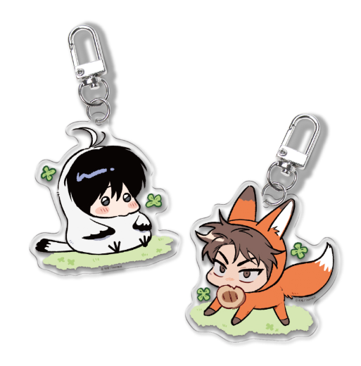 Lucky in Love - SD Acrylic Keyring