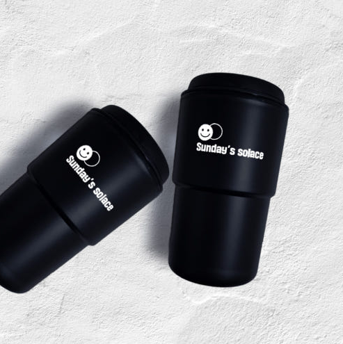 [Special Exhibition] [Sunday Solace] Reusable Tumbler (350)ML