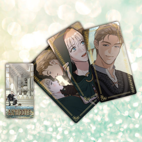 [Antidote] Gold leaf card deck 3-piece set