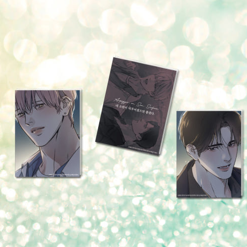 [Arpeggio on the Surface of the Sea] Acrylic magnet 3-piece set