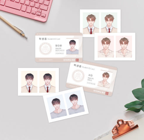 [Nevermind Darling] Student ID + ID photo set