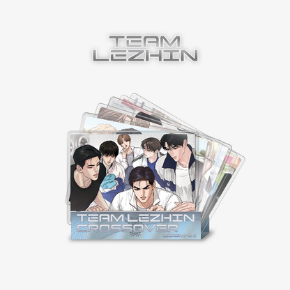 [TEAM LEZHIN] Crossover Athletes' village Acrylic Card Set Zoom In